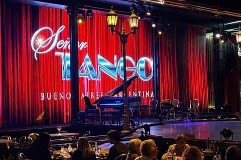 Tango Show im Señor Tango Dinner Option verfügbar