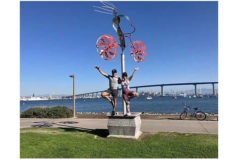 San Diego fietstochten op Coronado