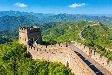Private Tianjin Landausflug: Huangyaguan Great Wall mit Peking Dorp-Off-Option