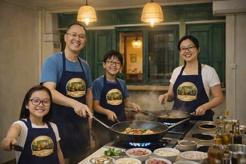 Thai Cooking Experience Class in een 100 jaar oud huis