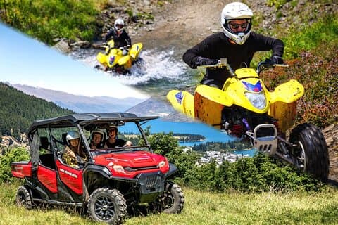 Queenstown : 2 - in - 1 Fuoristrada combinato - Quad + Buggy Ride