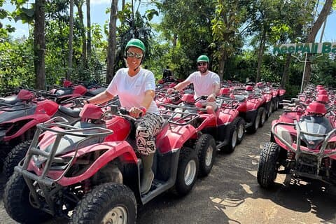 Brivido nella giungla: Bali ATV Ride & Scenic Swing Experience