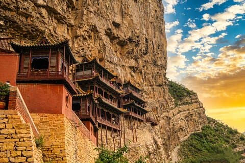 Pingyao 2-Day Private Tour to Datong: Hanging Temple, Yungang Grottoes and More