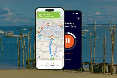 Arcachon: 1,5 timmars audioguidad vandringstur med 19 ljudkommentarer