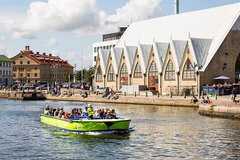 24h Göteborg Hop-On Hop-Off Bådtur