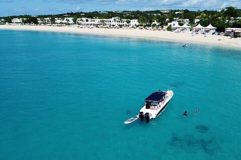 Privé boottocht naar Anguilla vanuit St. Maarten