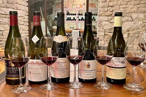 Private tasting 5 Grands Pinot Noir