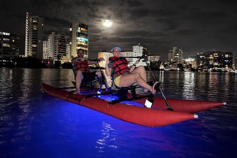 Condado Lagoon Night Water Bike Tour – Chiliboats
