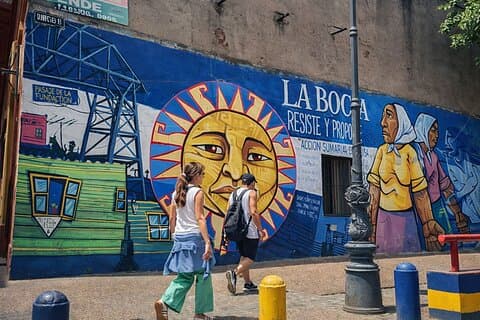 La Boca Walking Tour: Utforsk populære severdigheter og skjulte edelstener