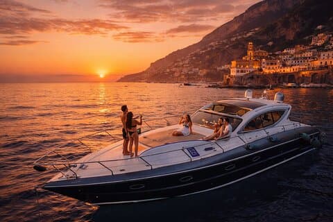 Yacht Sunset Experience na Costa Amalfitana
