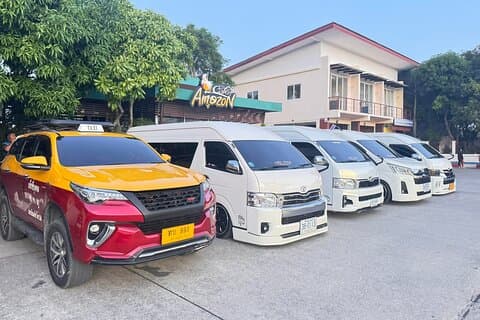 Transfer privato in taxi dall'aeroporto di Samui a Koh Samui Aree principali