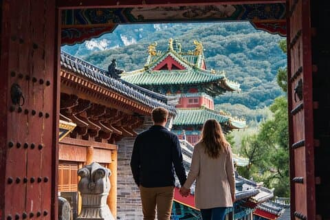 Private Day Tour til Shaolin Temple fra Beijing af Bullet Train med Kungfu Show