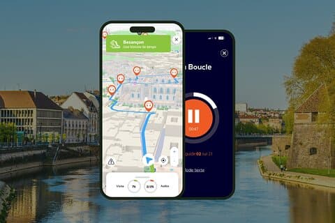 Besançon: Audioguidad vandringstur, 2 timmar och 10 minuter och 25 ljudkommentarer