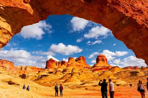 Privétour Dunhuang: Western Thousand Buddha Caves en Yadan Geological Park