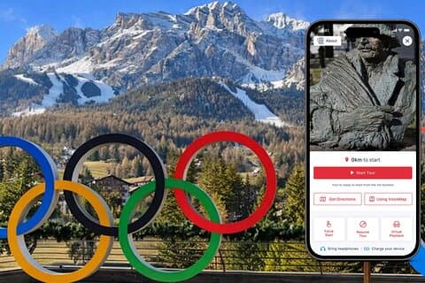 Cortina e a Cidade Olímpica: um passeio a pé autoguiado