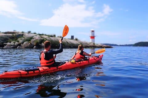 Stockholm 3-dages Kayak guide med ø camping