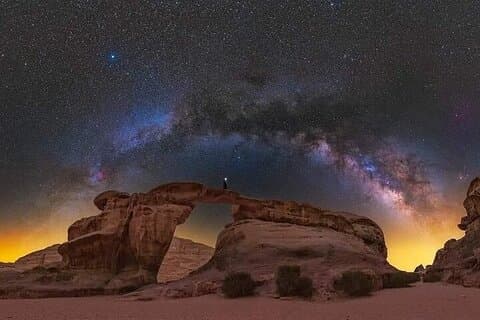 3 timers privat stargazing oplevelse i Wadi Rum