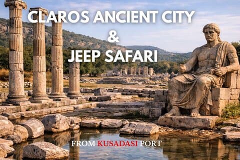 Claros Ancient City e Jeep Safari Tour a partir de Kusadasi Port
