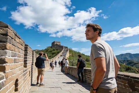 Viaje privado en tren bala de Datong a Beijing: la Gran Muralla Badaling y las tumbas Ming