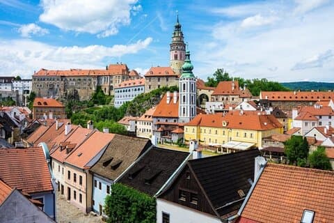 Bottenkerk en Cesky Krumlov Privétour vanuit Praag