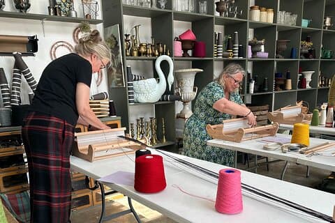 Veve en Stykke av Prickly Tartan Workshop