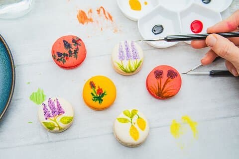 Fun Macaron dekorasjon klasse med en lokal kokk i Atlanta