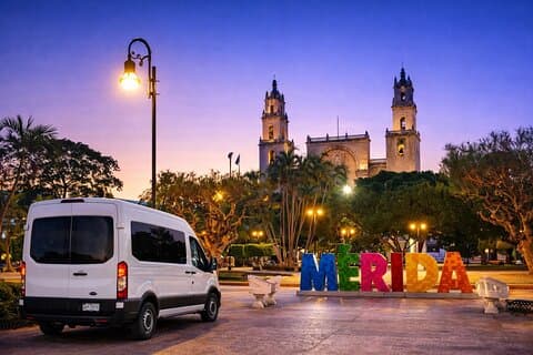 Transporte privado de Cancún para Mérida, Yucatán