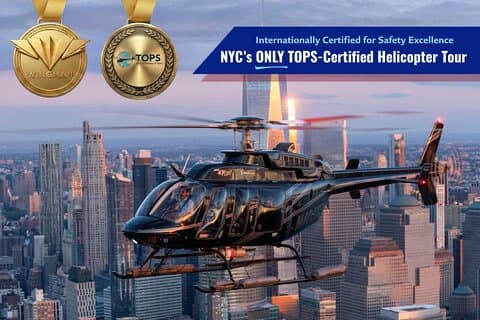 NY Helicopter Tour : New York City Skyline depuis le New Jersey