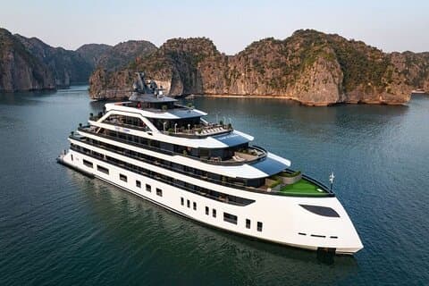 Hanoi til Halong og Lan Ha Bay 6-stjerners luksus cruise over natten