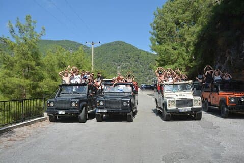 Alanya Jeep Safari med Dim Cave Dim River Vandkamp og frokost