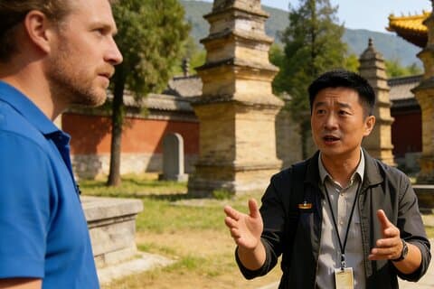Shaolin-tempel en Sanhuang Village Scenic met kabelbaanervaring vanuit Zhengzhou