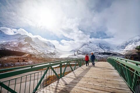 Tour de 5 dias Banff Yoho Jasper e Columbia Icefield