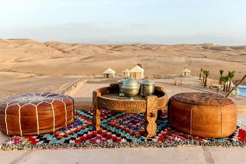 Agafay Desert Adventure Pack Quad- und Kamelritt mit Dinner Show