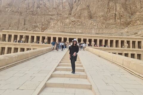 Ganztägige private Tour durch die Tempel und Gräber von Luxor West Bank