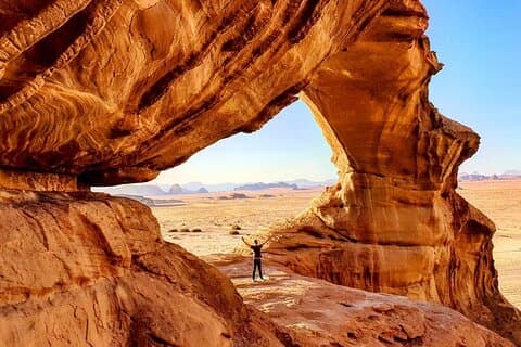 Full Day Canyons and Peaks Adventure Wadi Rum