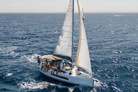 Ägadische Segelboottour nach Favignana und Levanzo ab Trapani