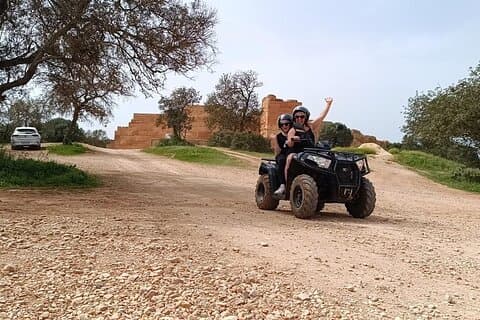 Guidet Quad Adventure i Algarve Castle of Paderne og Café Stop