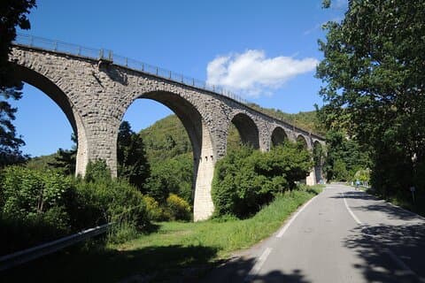 E-bike tour on the ancient railway Spoleto Norcia