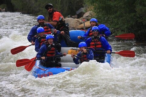 Upper Clear Creek Canyon Advanced River Rafting Adventure