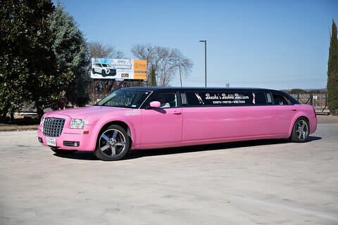 Private Pink Chrysler Limo Wine Tour in Fredericksburg