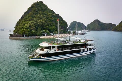 Ha Long Bay Höjdpunkter Heldagskryssning
