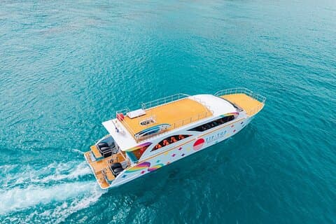 Luxury Speed Catamaran Cruise to Maya, Khai, and Maithon Island