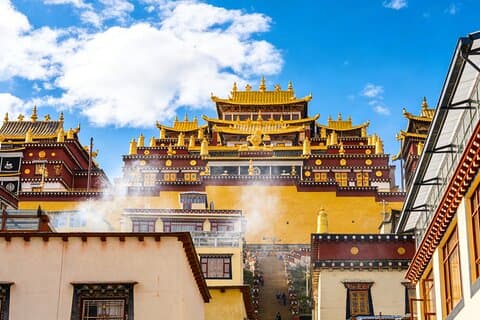 Lanzhou privat overførsel til Labrang kloster i Xiahe