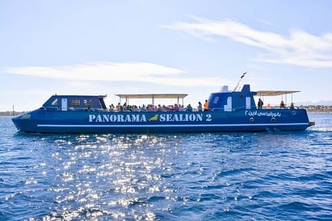 Excursion d'une demi-journée à Makadi au semi-sous-marin Panorama avec plongée en apnée