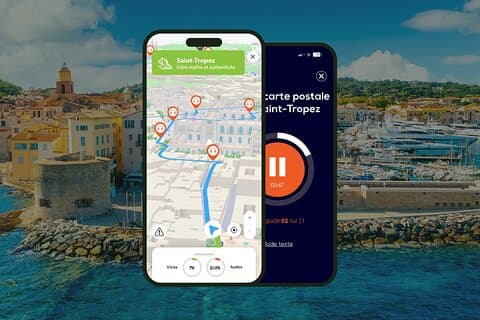 Saint-Tropez Visite audioguidée à pied 1h15 et 21 commentaires