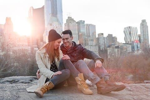 Privéfotoshoot in New York Central Park met videooptie