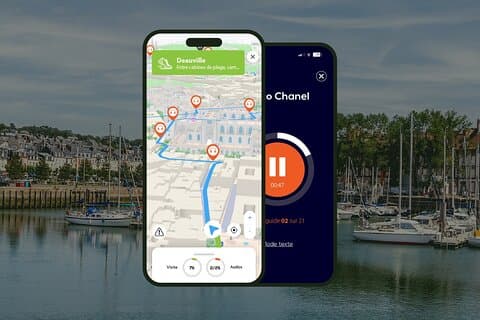 Deauville Audio Guided Walking Tour 2h and 19 audio commentary