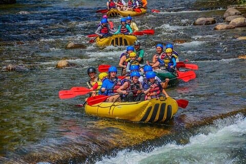 All of Clear Creek Advanced River Rafting Adventure