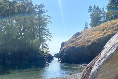 East Sooke Park Coastal Hiking Tour Meio dia em grupo pequeno