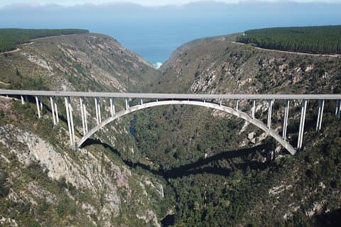 Visita ao Skywalk de Bloukrans